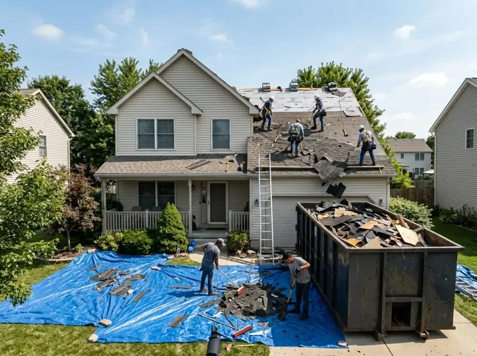 roof-replacement-debris-remova-004 — frequently asked questions, Cheapest Dumpster Rentals in Mount Orab, OH